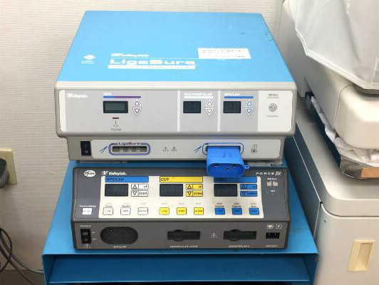 電気メス＆血管シーリングシステム写真
